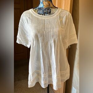 Sundance Boho Popover Top - Size Large